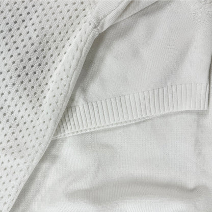 【24-hour shipping out】Men's Sport Lettering Jacquard Crew Neck Short Sleeve Sweater T-Shirt  MTA1856C1X