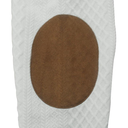 Sudadera de punto jacquard de manga larga con cuello alto para hombre (84101852X)