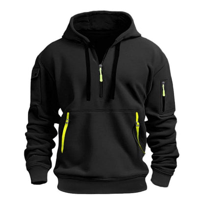 Men's Casual Sports Multi-Zip Hoodie 43356680X