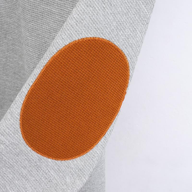 Sweat-shirt gaufré décontracté à col montant pour homme 48501658X